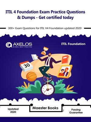 cover image of ITIL 4 Foundation Exam Practice Questions & Dumps--Get certified today